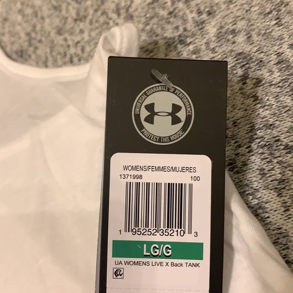 NWT Under Armour Live X Tank Top - Picture 3 of 6